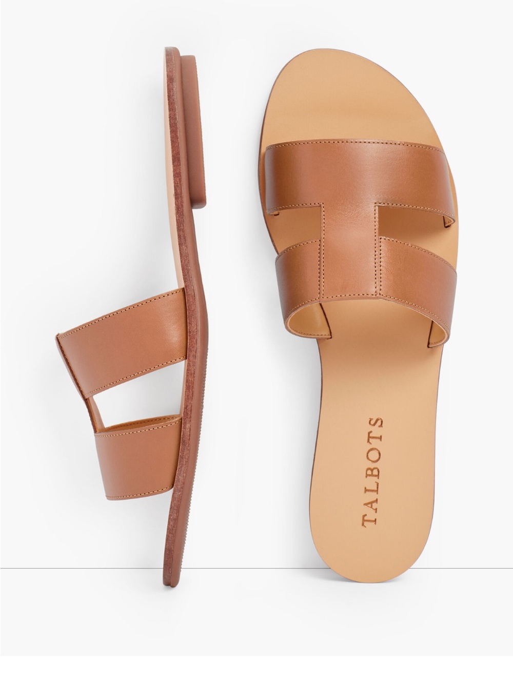 Brown Talbots Sandals Size 8M